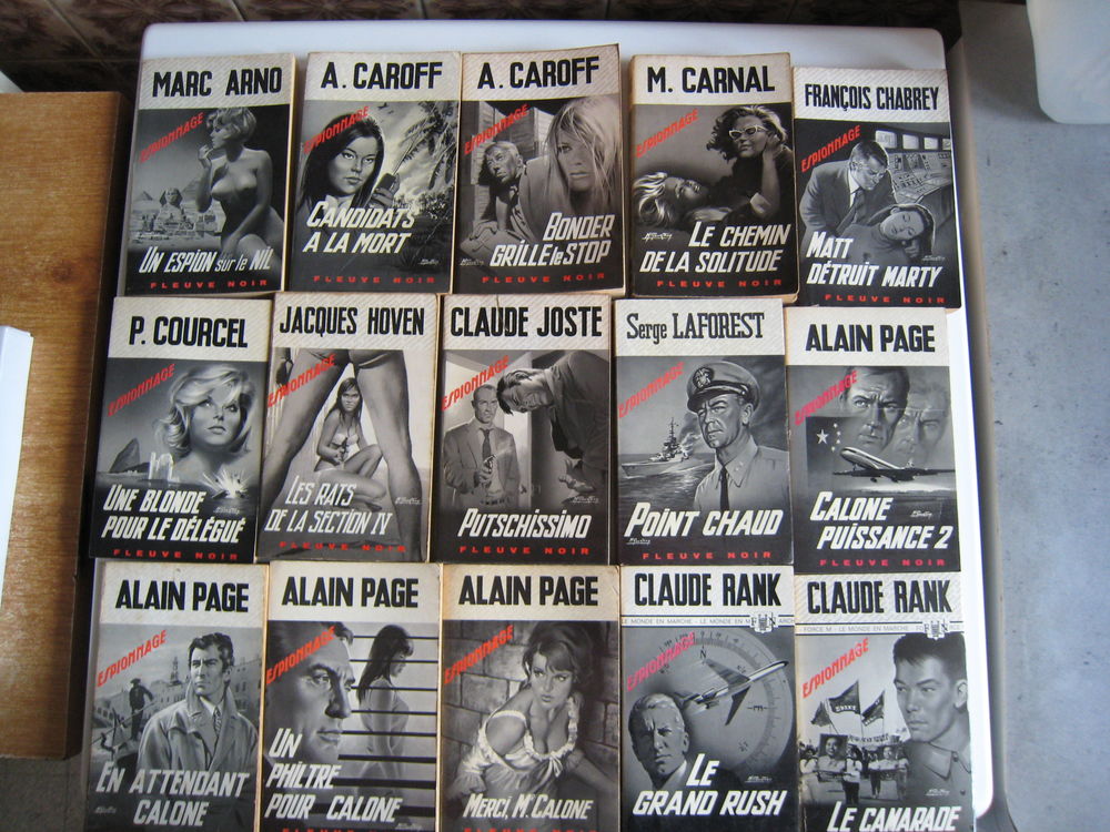 Livres FLEUVE NOIR Espionnage Vintage - (NH78) Livres et BD