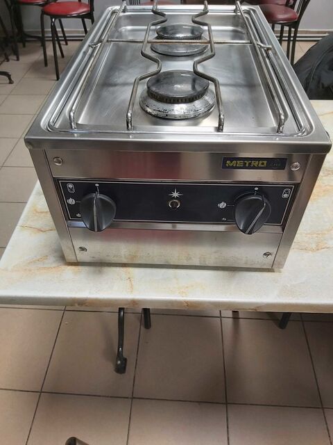 cuisinière deux feux inox 300 34570 Pignan