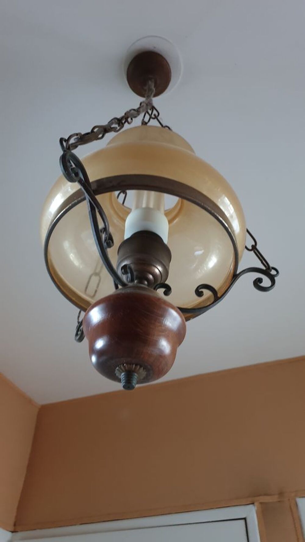 suspension fer forg&eacute; Décoration