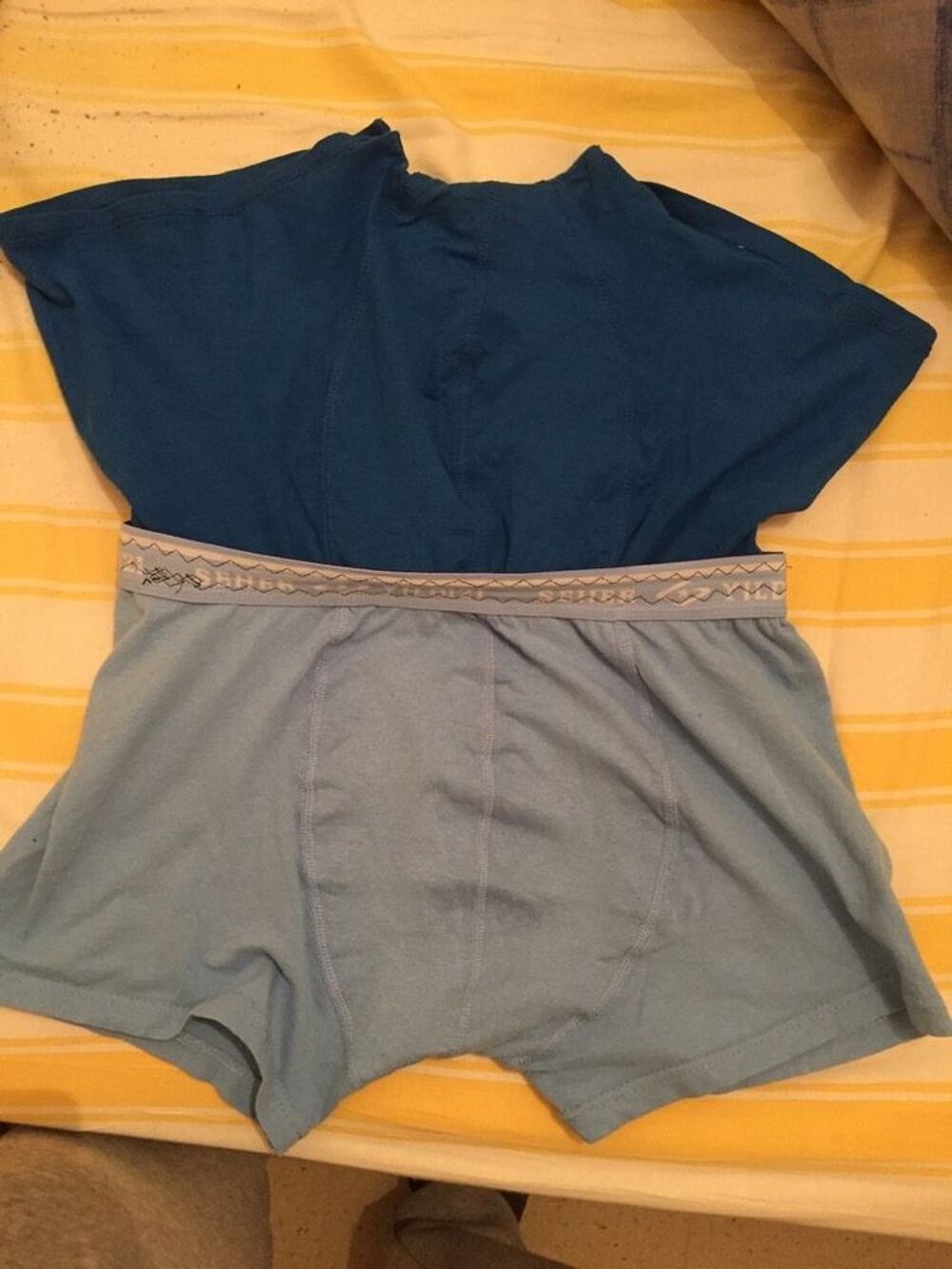 mon boxer avec slip int&eacute;rieur homme Vêtements