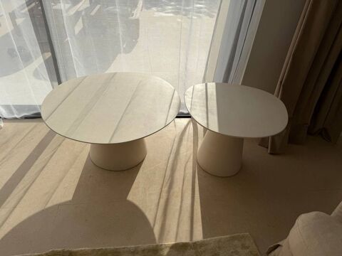 Deux tables basses. Roquebrune-Cap-Martin (06)