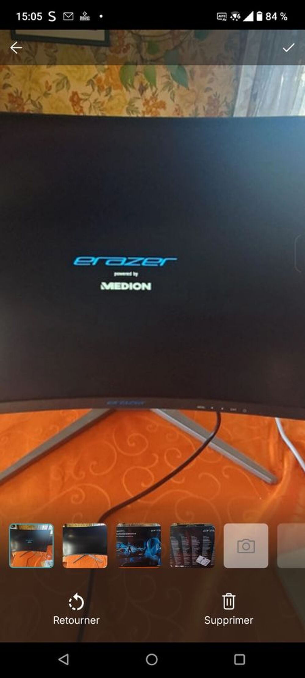 Ecran PC Gamer incurv&eacute; 1506 - 27" QHD Matériel informatique
