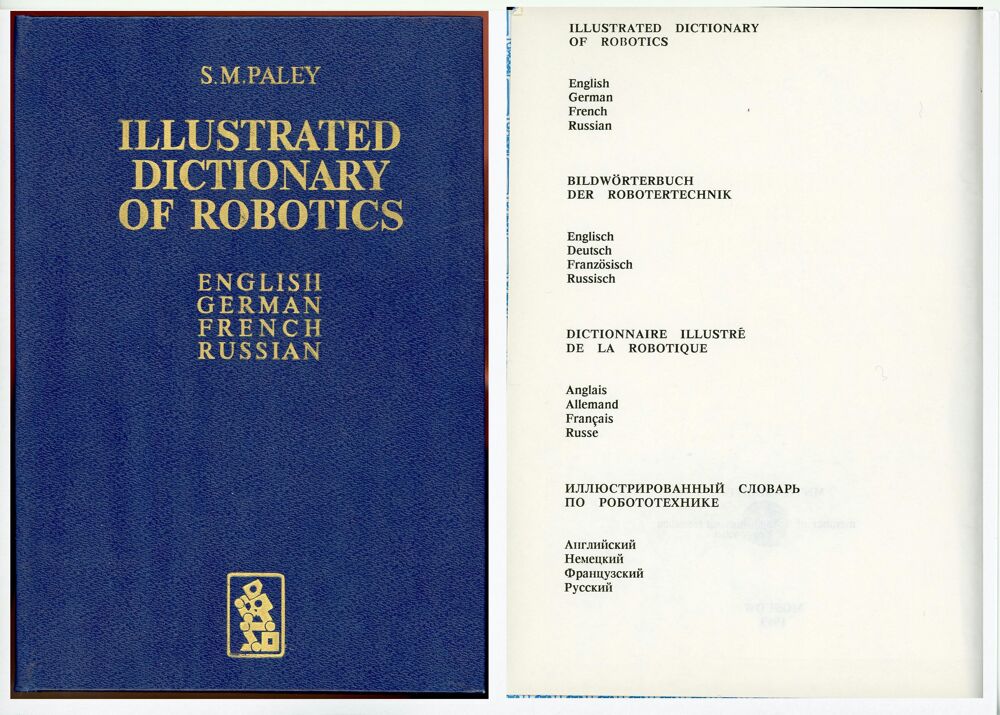 Dictionnaire illustr&eacute; de la Robotique (4 langues) Livres et BD