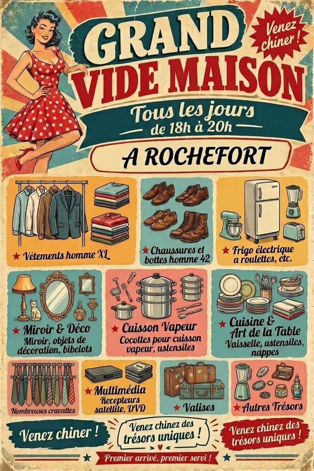 vide grenier maison Brocante, salon des antiquaires