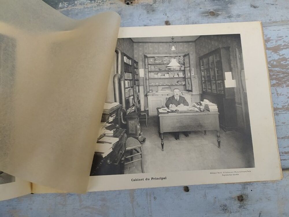 Album Photographies Coll&egrave;ge Avallon 1912-1913 Yonne 