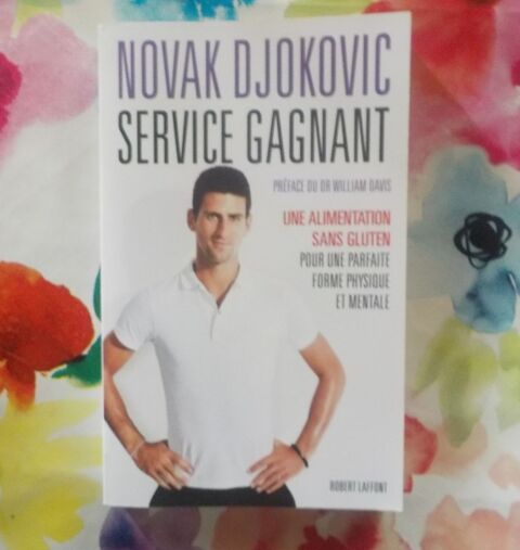 SERVICE GAGNANT par Novak DJOKOVIC Ed. Robert Laffont 39 Bubry (56)