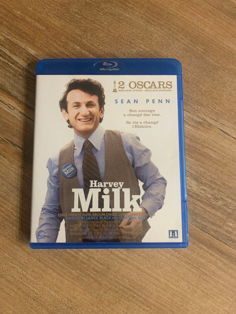 Blu ray &acute;&acute; Harvey milk &acute;&acute; DVD et blu-ray