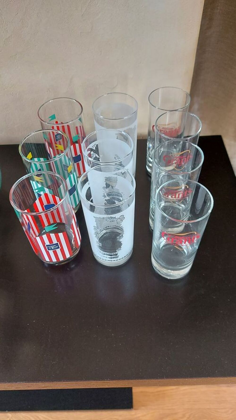 verres (lot vari&eacute;) Cuisine
