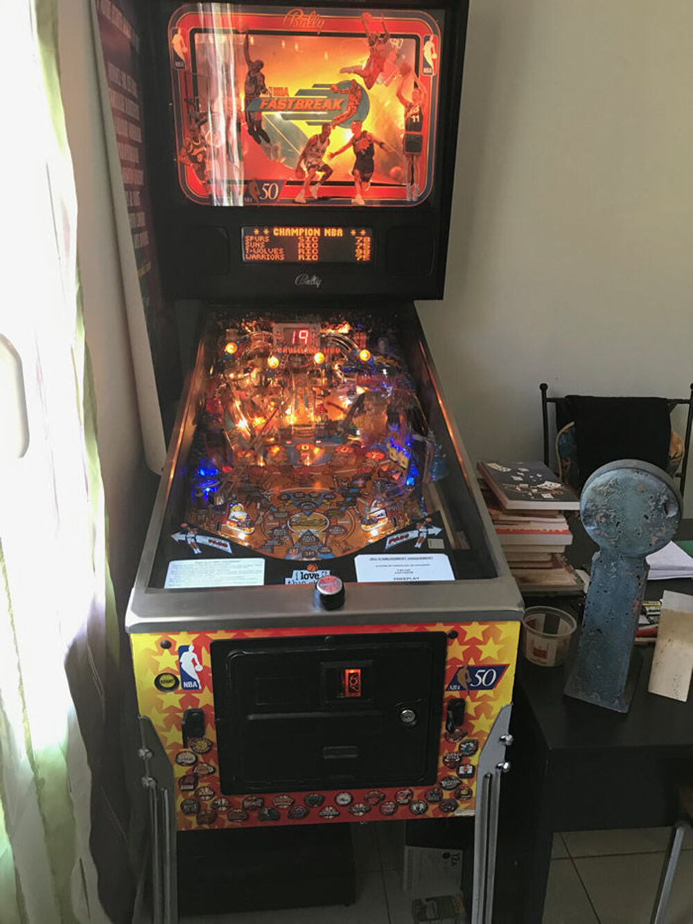 Beau NBA Fastbreak (Bally 1996) Jeux / jouets