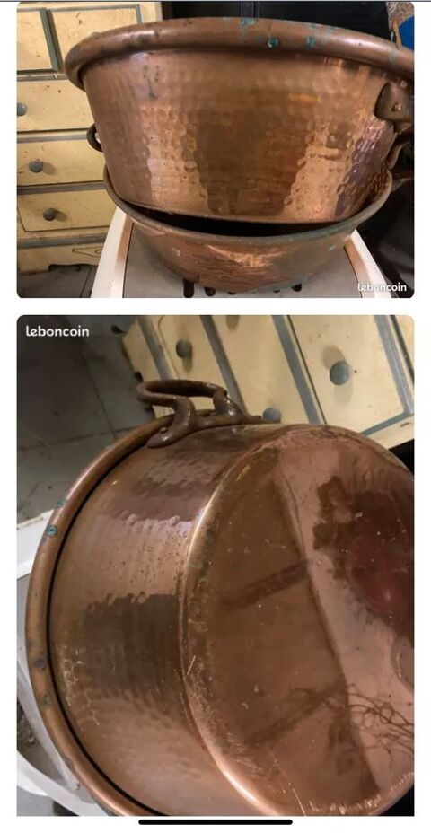 Chaudrons cuivre  60 Villejuif (94)
