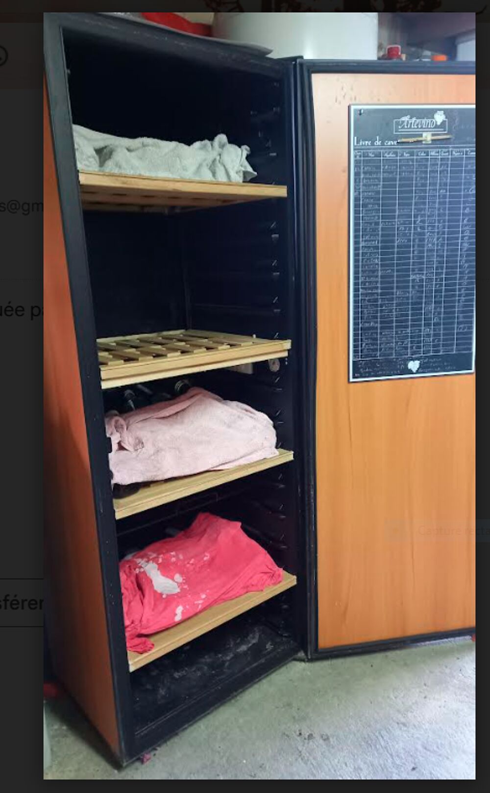 armoire cave a vin ne fonctionnant plus pour 280 bouteilles Meubles