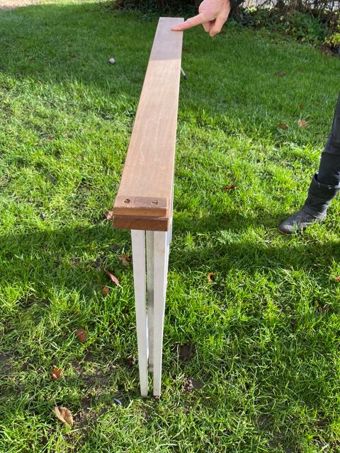Table avec trteaux  80 Courbevoie (92)