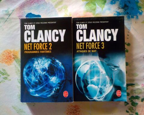 NET FORCE 2 et NET FORCE 3 de Tom CLANCY Ed. Livre de Poche Bubry (56)