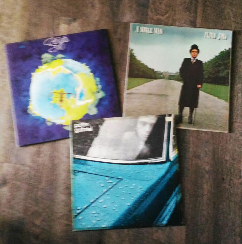 Album vinyles 33tr Rock &eacute;dition originale en TBE CD et vinyles