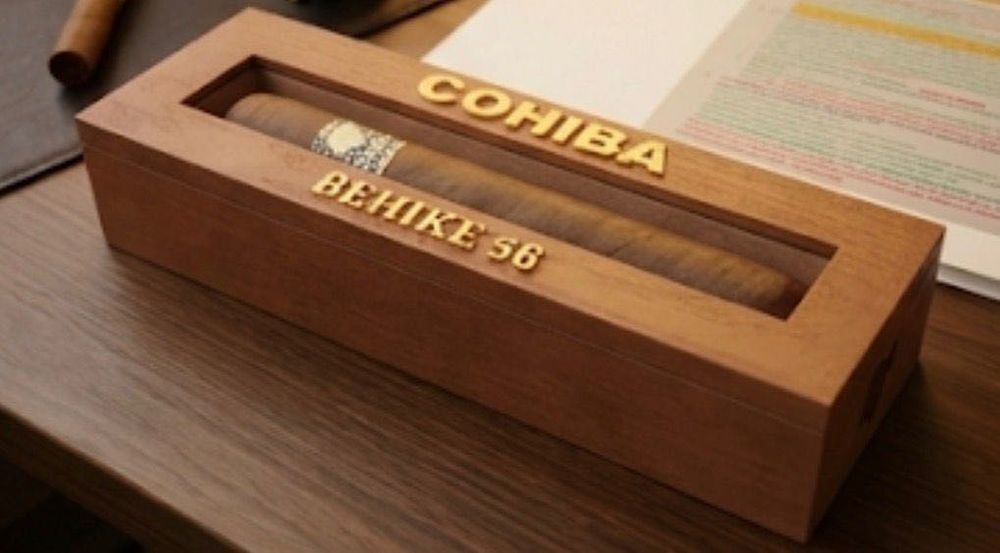 bo&icirc;te cigare Cohiba behike 56 