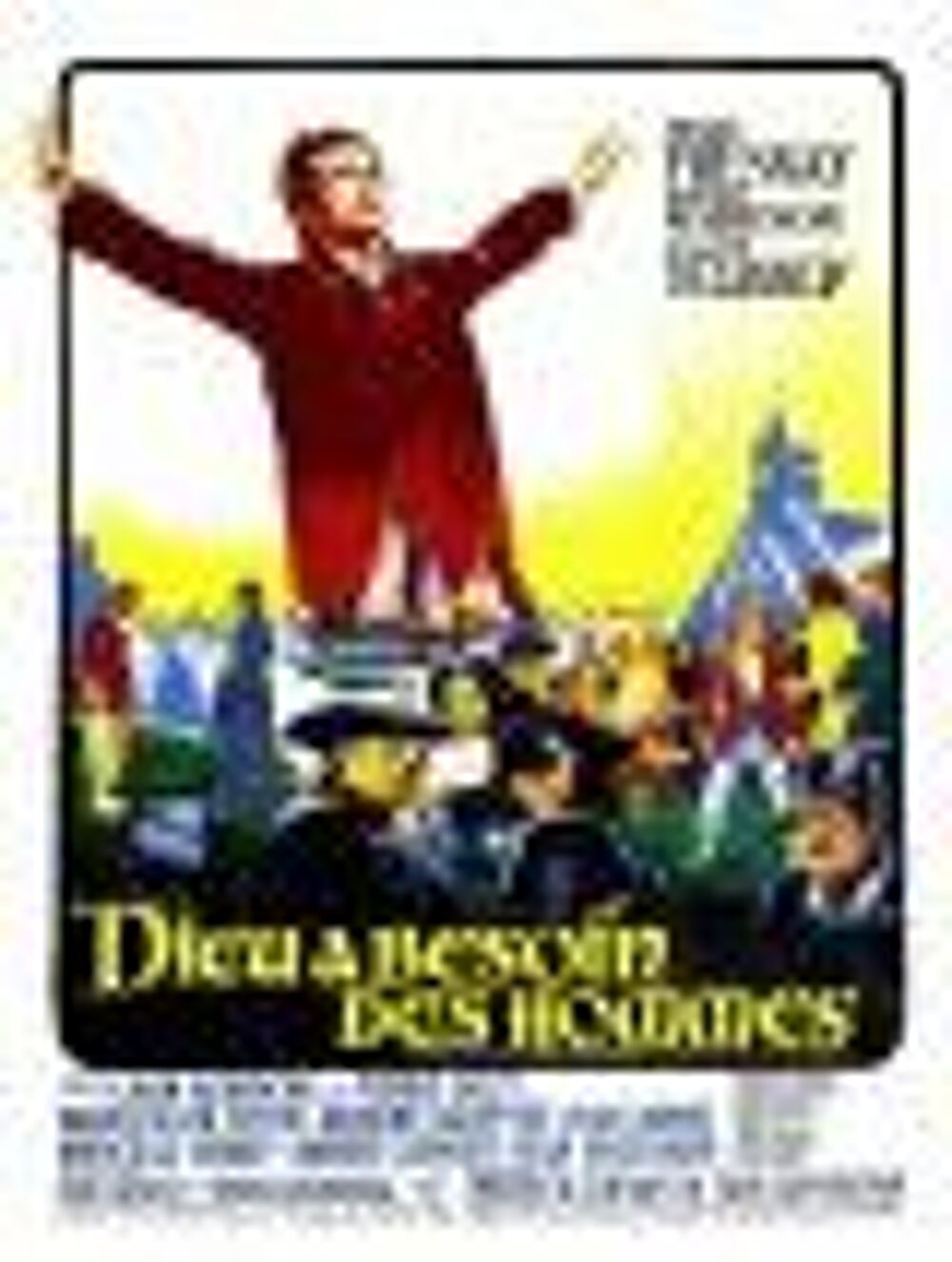 DIEU A BESOIN DES HOMMES DVD et blu-ray