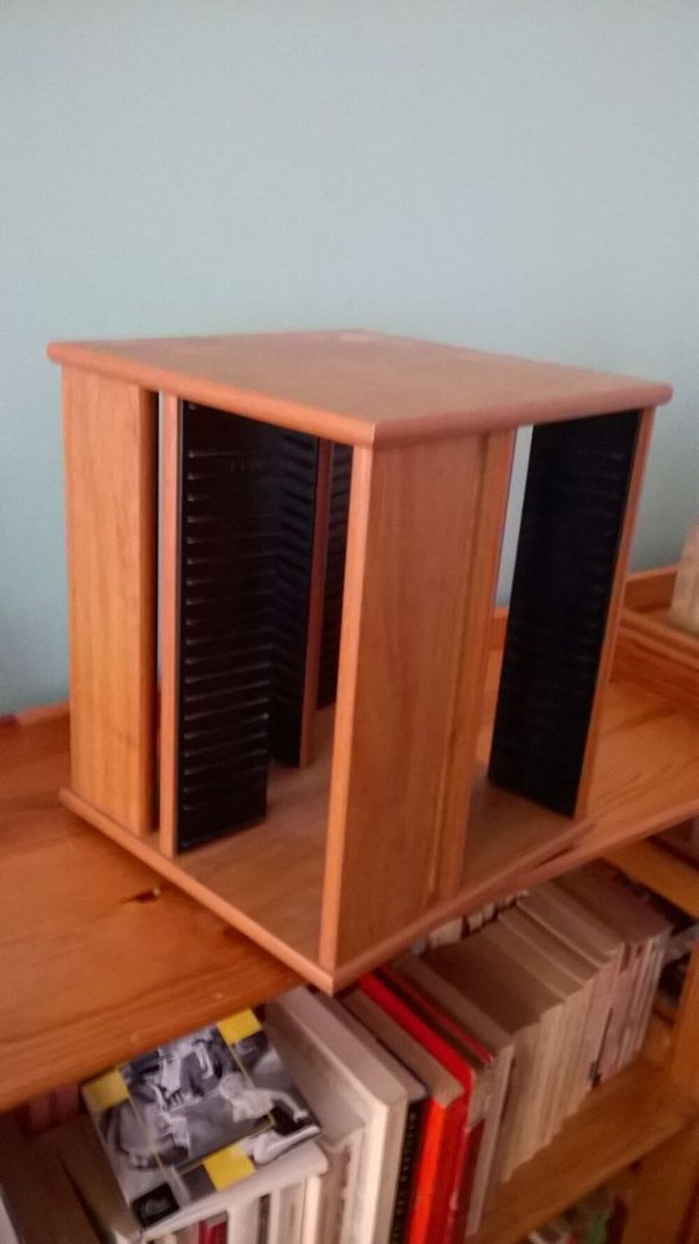 4 petit meubles range CD en bois Audio et hifi