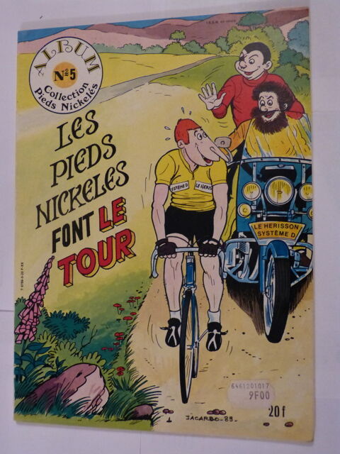 BD  -  LES PIEDS NICKELES FONT LE TOUR  - édition originale 6 Brest (29)