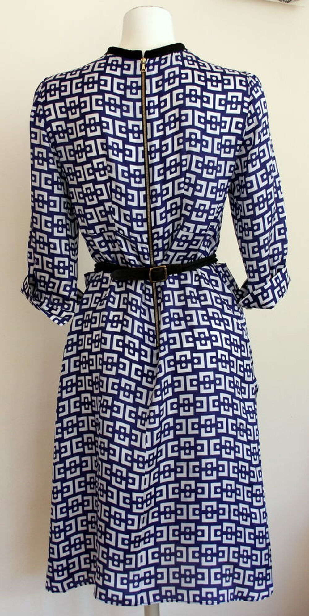 Robe bleu &amp; blanc MARNI T.40 Fr Vêtements