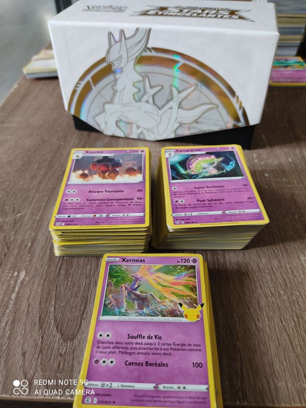 Lot de carte pok&eacute;mon Consoles et jeux vidéos