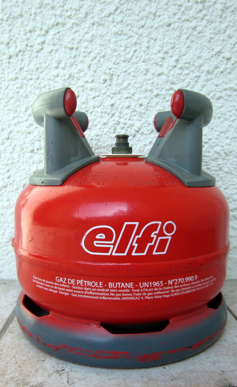 BOUTEILLE GAZ ELFI BUTANE VIDE 10€ AVEC LIVRAISON GRATUITE Electroménager