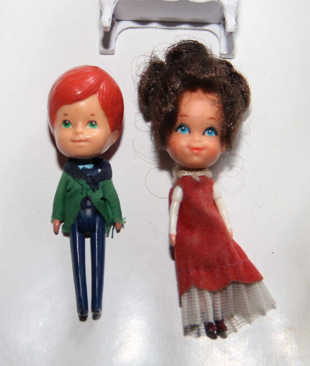 Meubles de poup&eacute;es MATTEL the Littles 1980 LOT 1 Jeux / jouets
