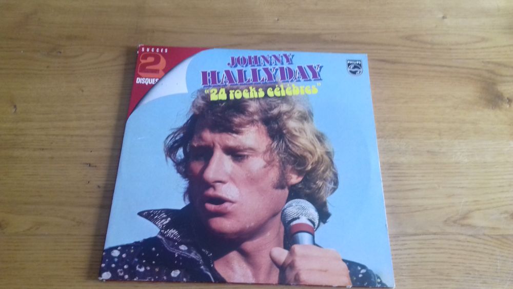 Johnny hallyday 33 tours 24 rocks c&eacute;l&egrave;bres CD et vinyles