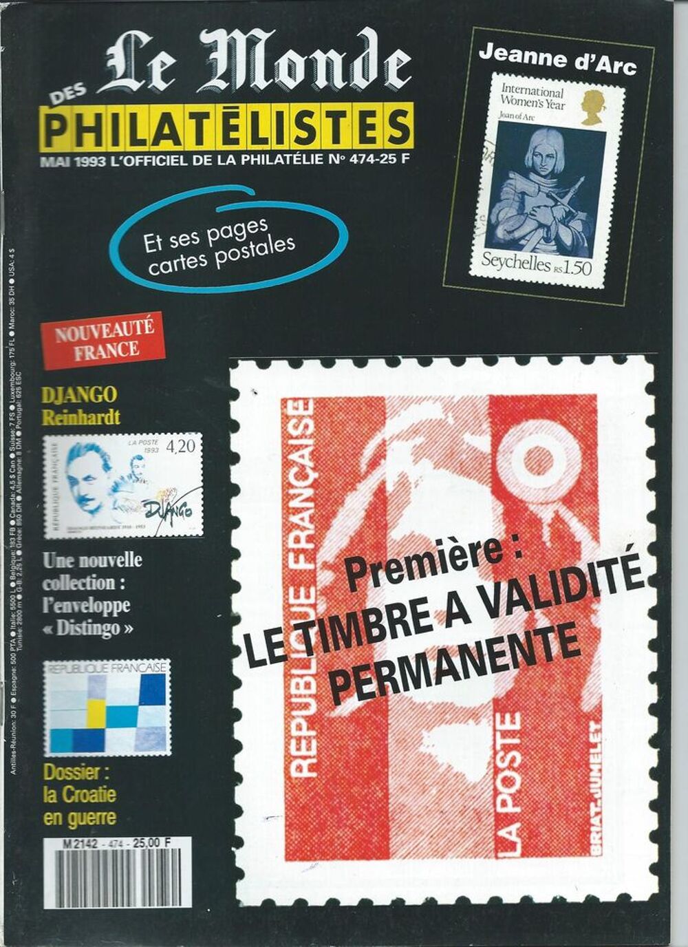 LE MONDE DES PHILATELISTES 