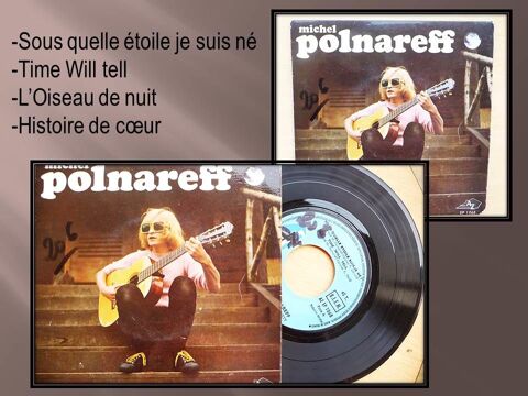 Vinyle 45 tours Michel Polnareff 10 Nice (06)