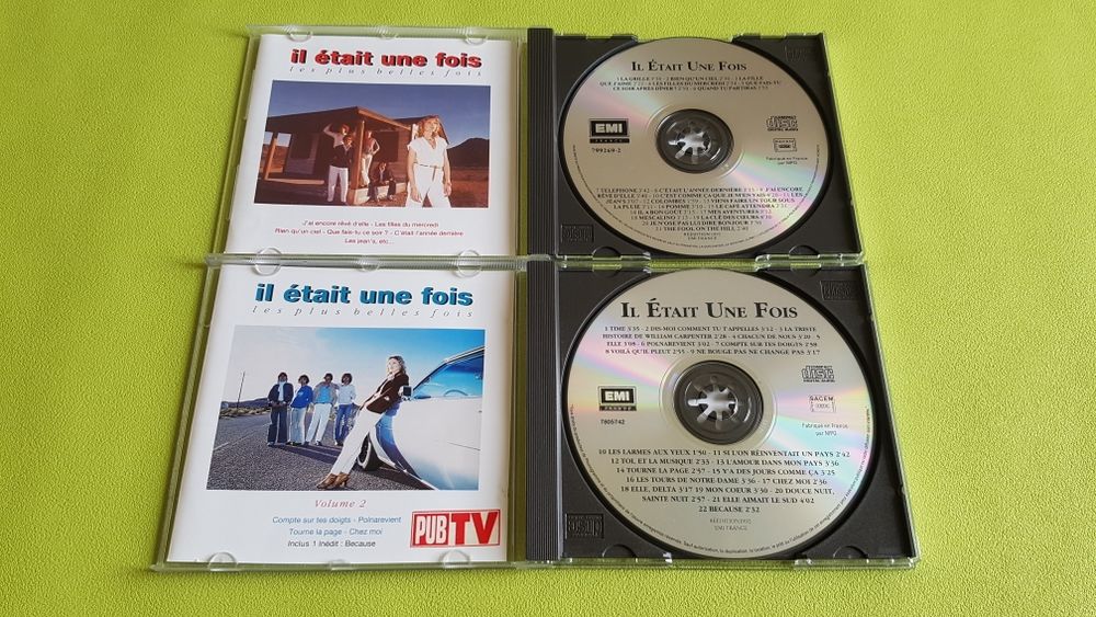 IL &Eacute;TAIT UNE FOIS CD et vinyles