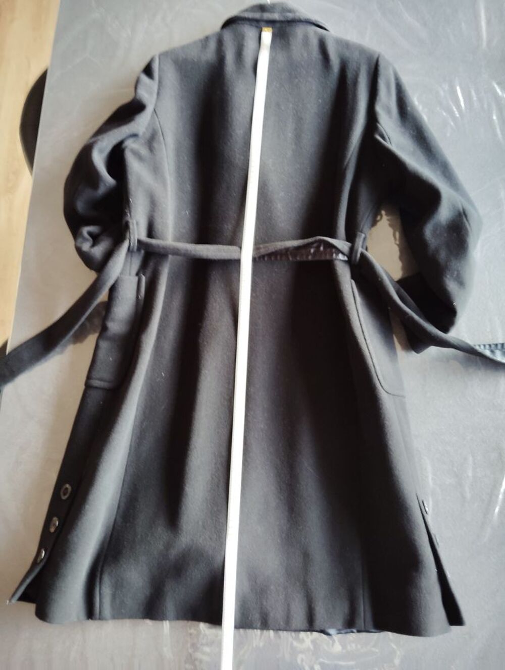 Manteau femme long noir Caroll taille 42 Vêtements