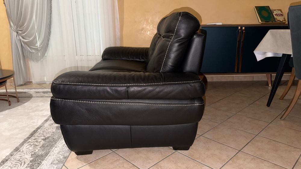 fauteuil cuir noir Meubles