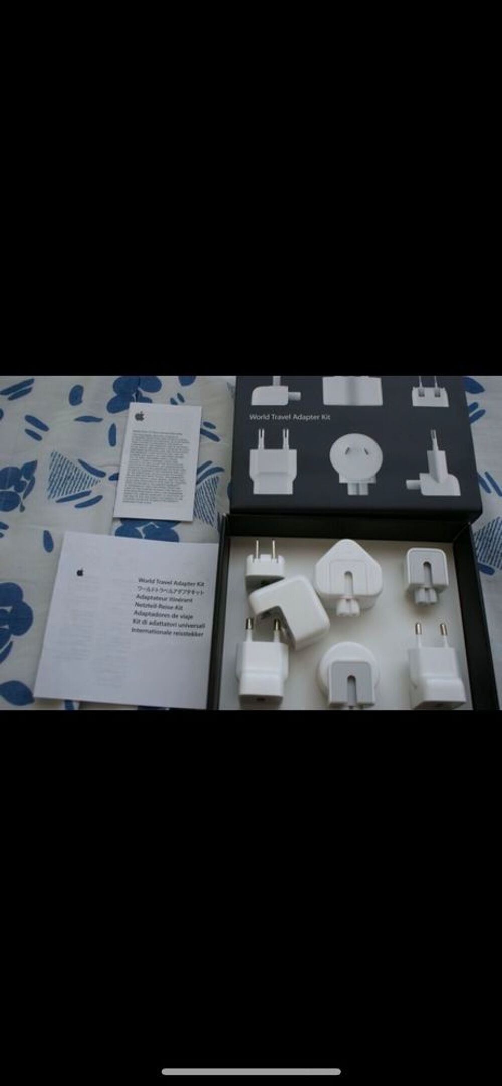 Adaptateurs de voyage APPLE Téléphones et tablettes