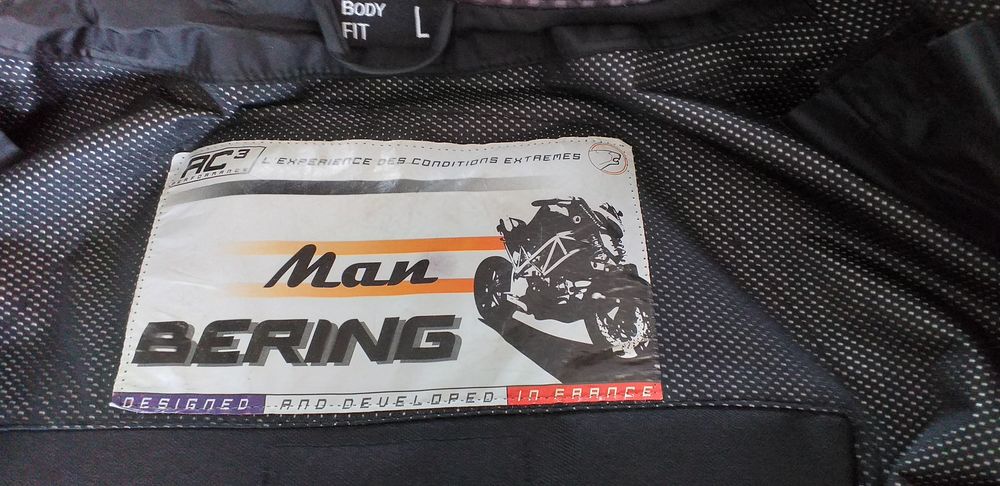 BLOUSON MOTO BERING HOMME Taille L Vêtements