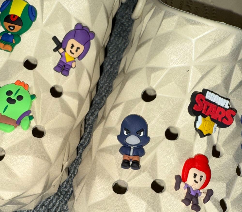 ? 8 charms jibbitz pins Brawl Stars NEUFS pour Crocs ou au Chaussures enfants