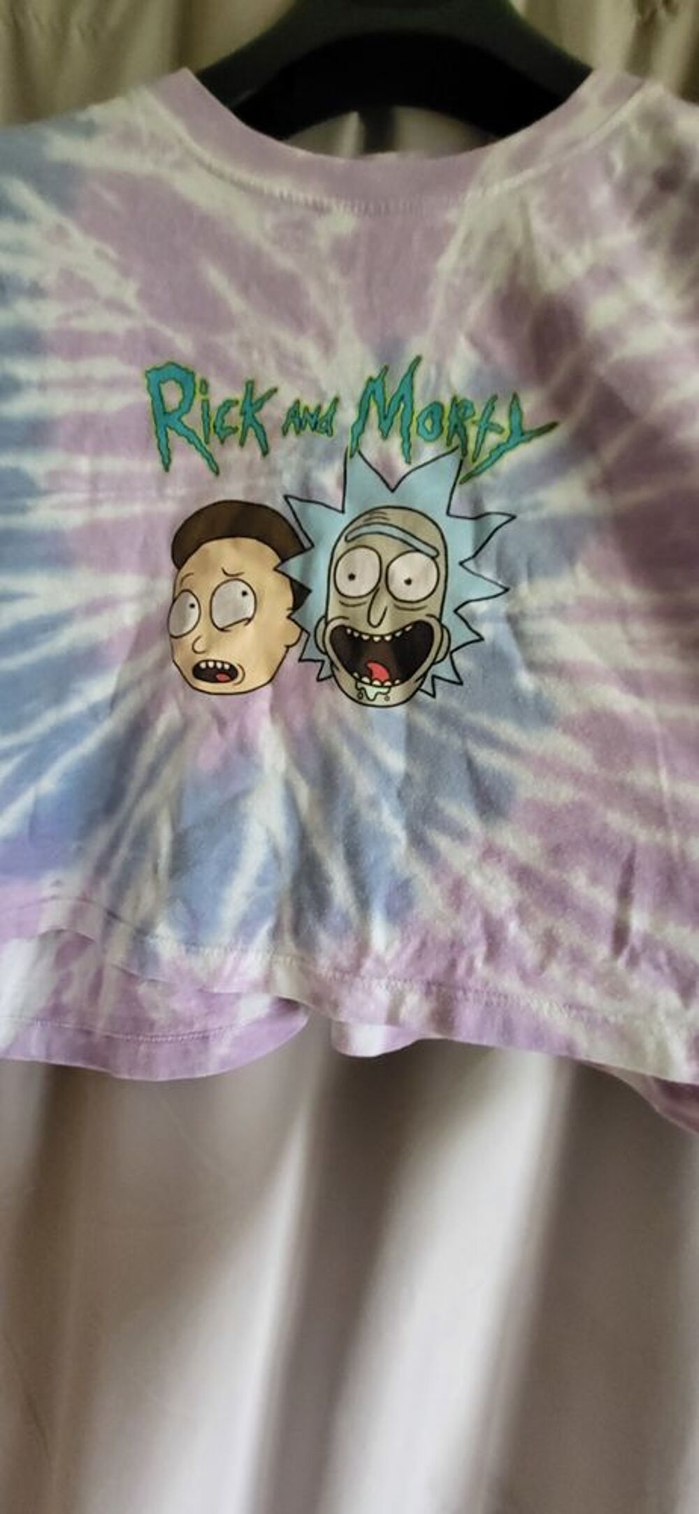 T-shirt Rick et/and Morty taille L-XL Jennyfer femmes ados Vtements