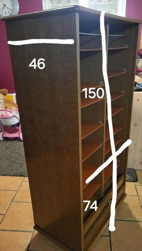 meuble+double+classeur+� +++++rideau 90 Langon (33)