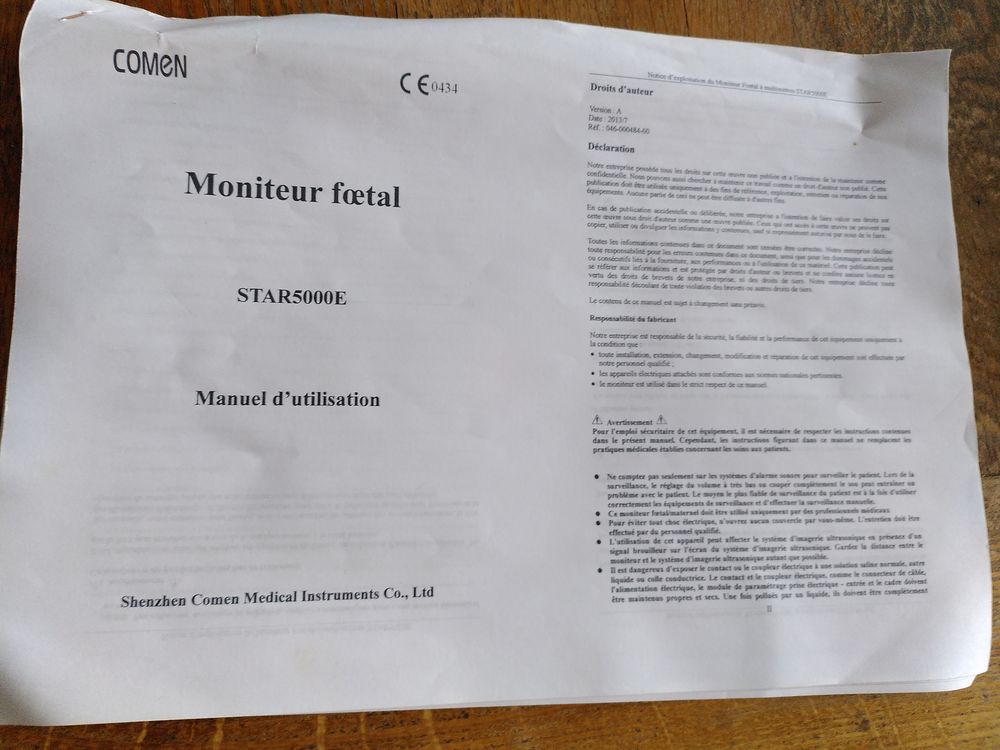 cardiotocographe Matériel informatique