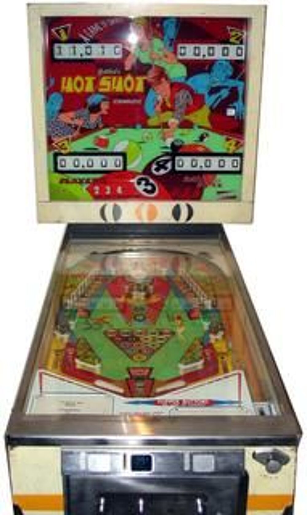 recherche flipper hot shot gottlieb Jeux / jouets