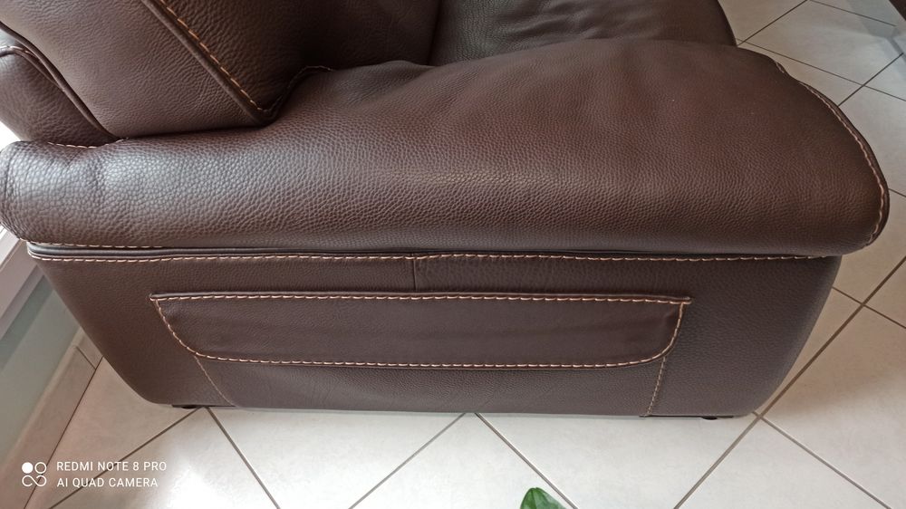 Canap&eacute; cuir Roche Bobois Meubles