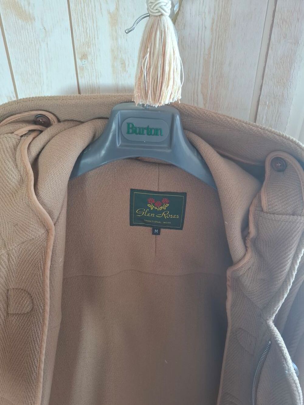 Duffle coat homme Glen rose
Vêtements