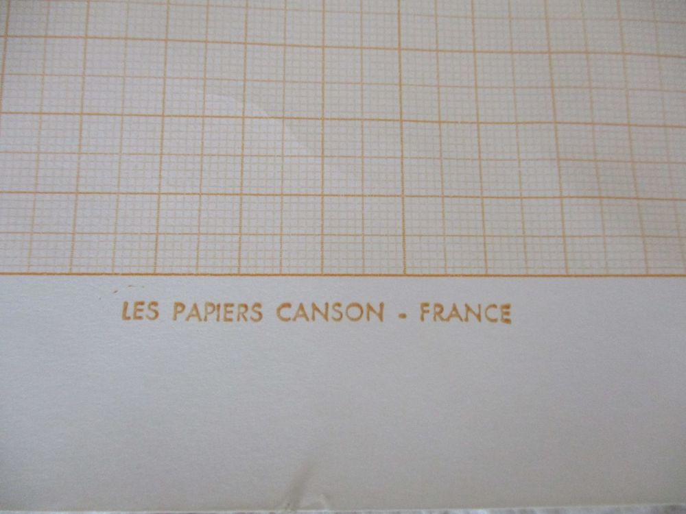 ROULEAU PAPIER MILLIMETRE CANSON 1,50 m x 0,75 Photos/Video/TV