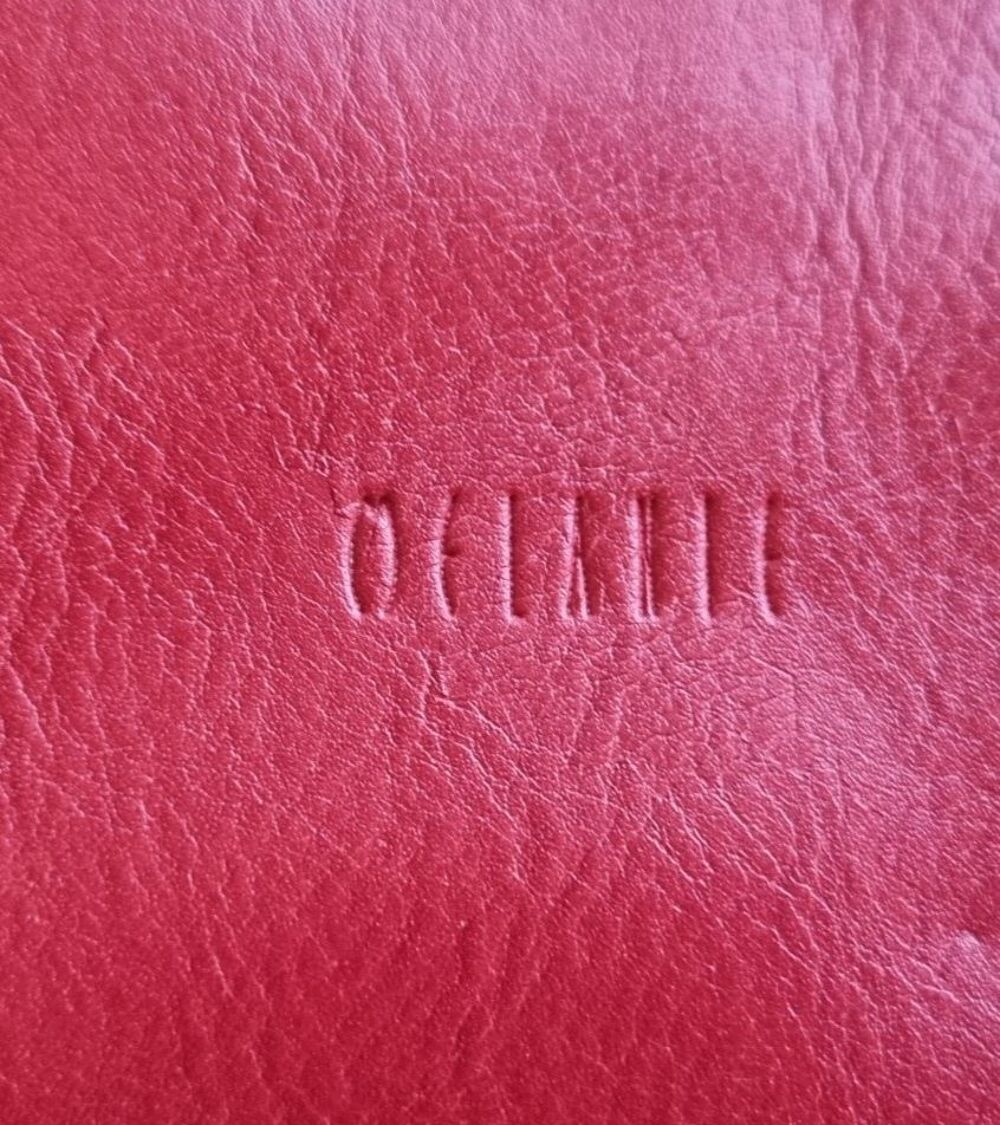 Tr&egrave;s joli sac &agrave; mains cuir M&eacute;lanie. Neuf Maroquinerie
