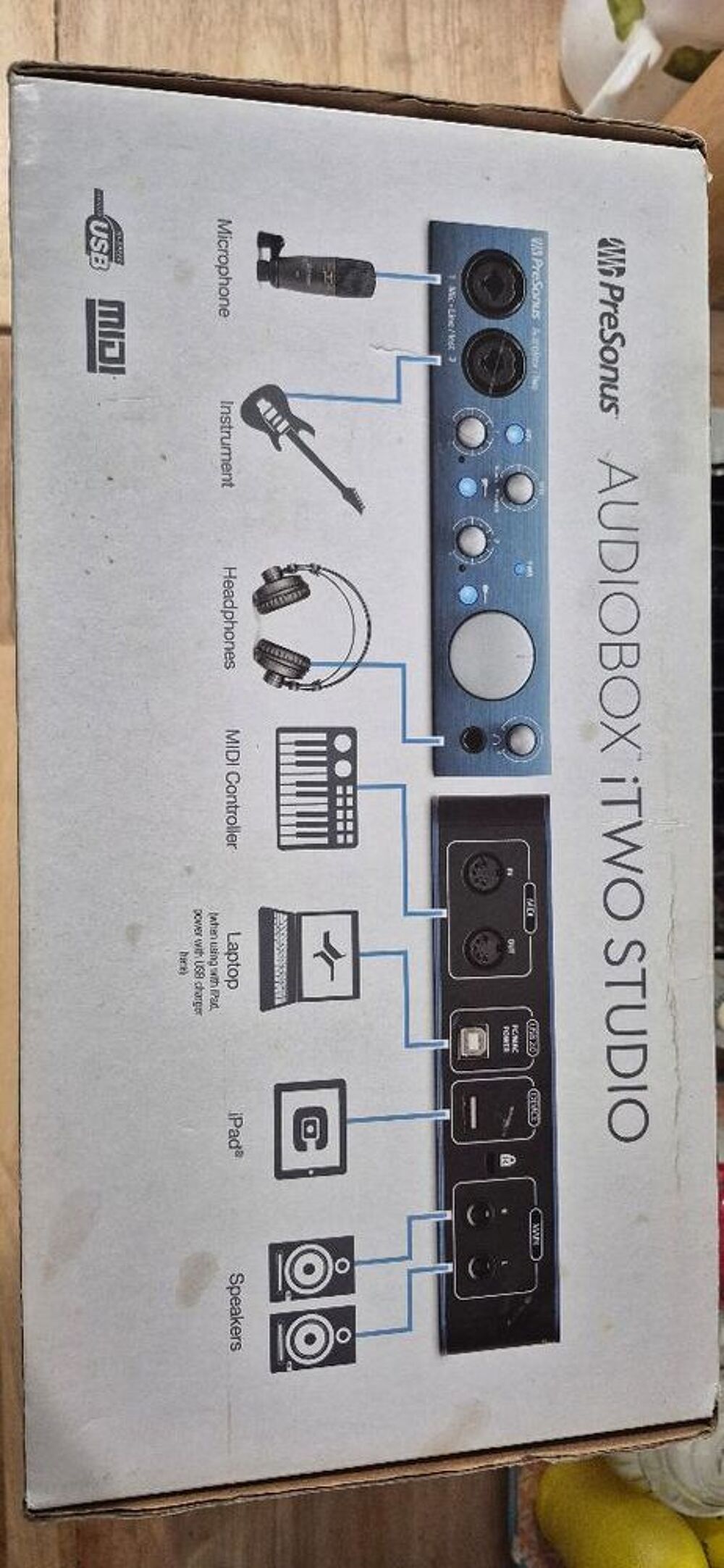 Carte son externe Presonus AudioBox + Micro Audio et hifi