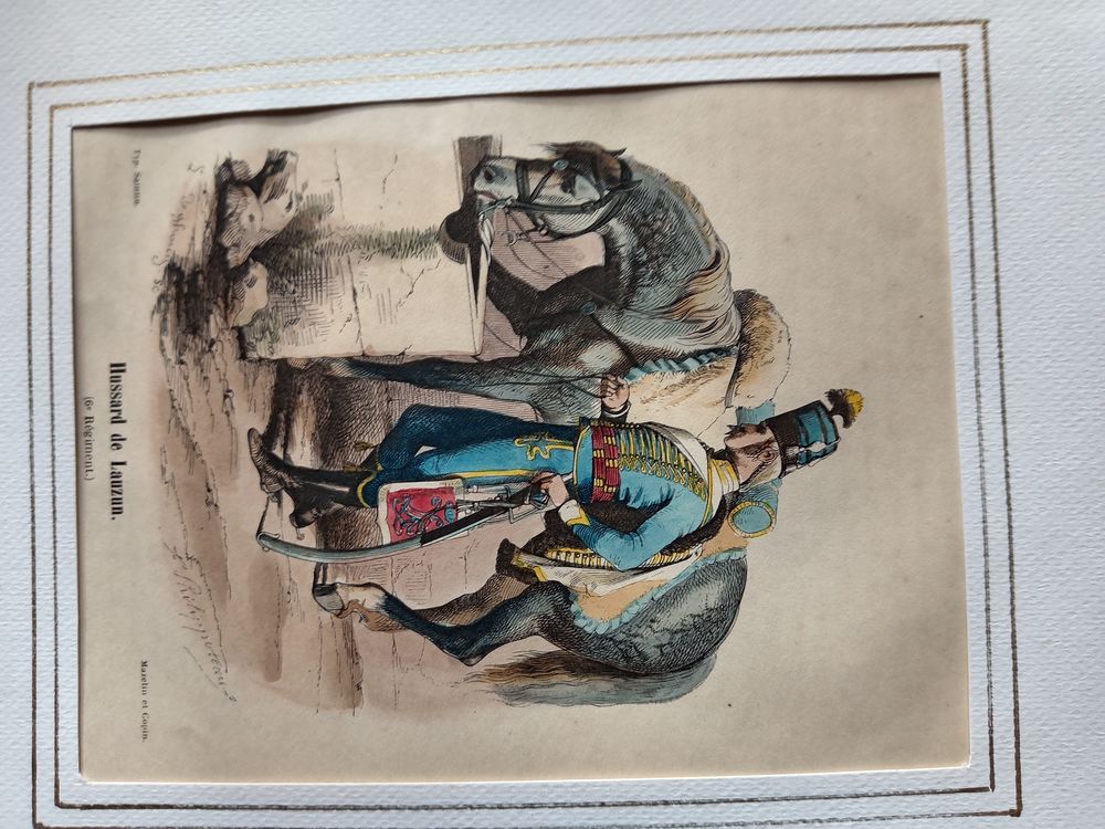 150 LITHOGRAPHIES ORIGINALES EN COULEUR DATANT DE 1835
