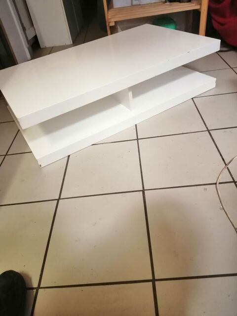 table base bois lisse bon tat 15e 15 Ste (34)