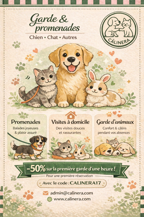 Garde chat et chien &agrave; domicile pendant vos vacances. Paris 0 75018 Paris