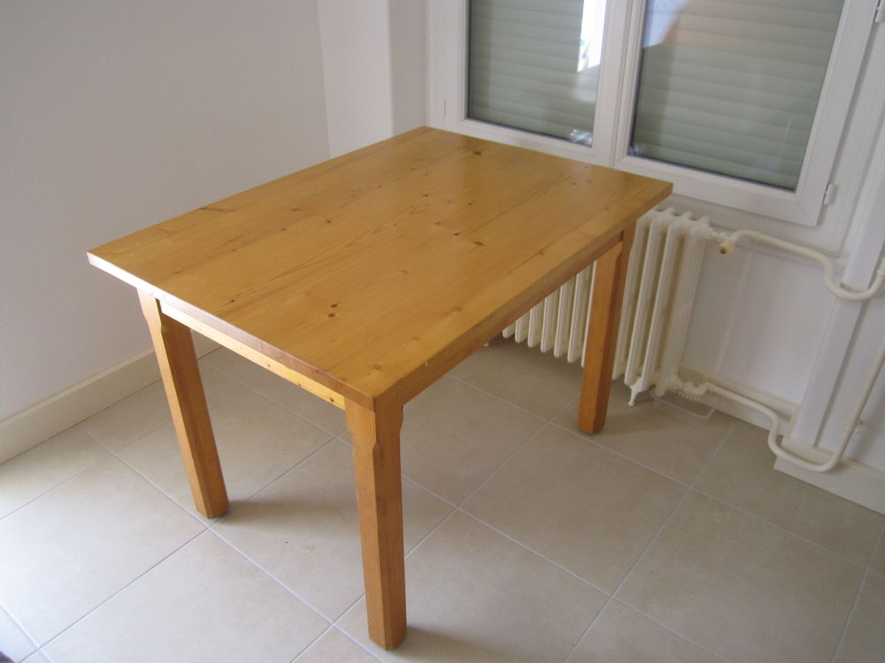 Table en Pin Jardin