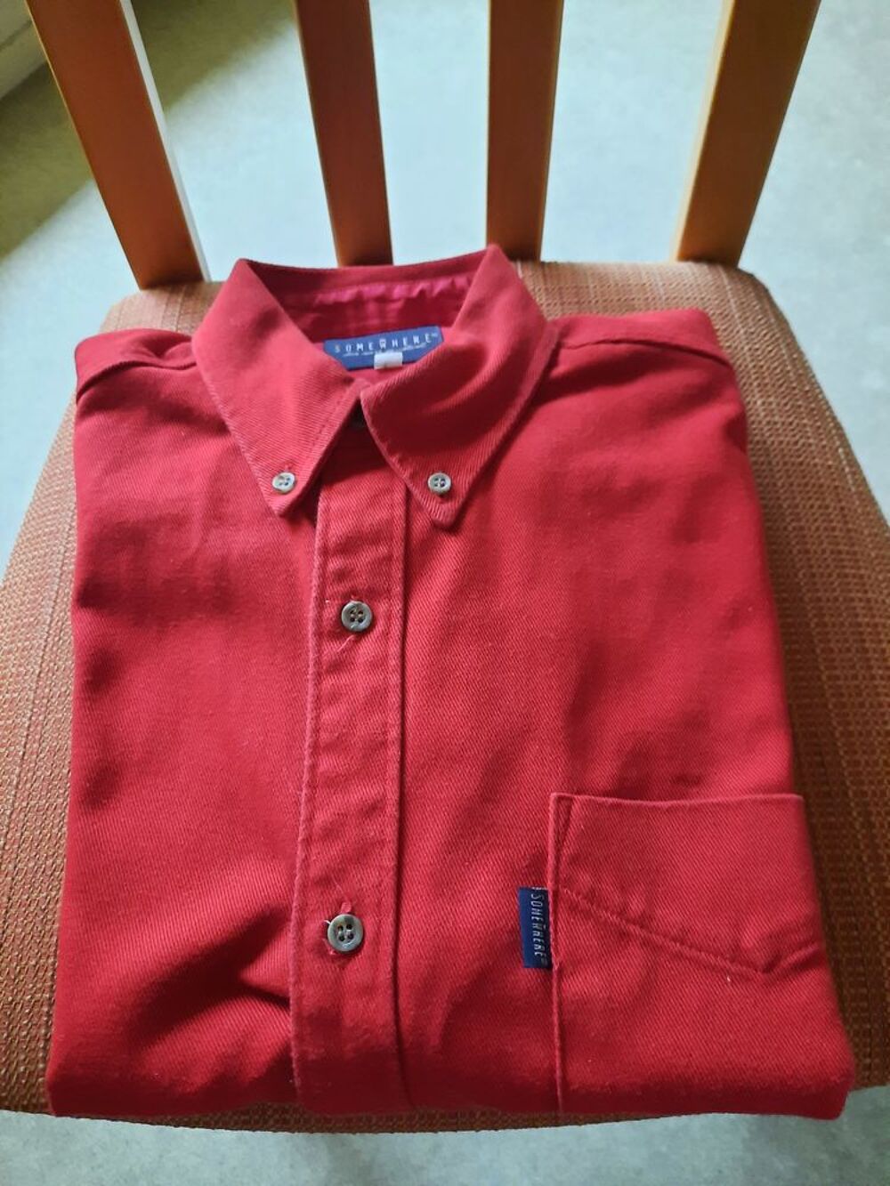 Lot(divisible) de 5 chemises en tr&egrave;s bon &eacute;tat Vtements