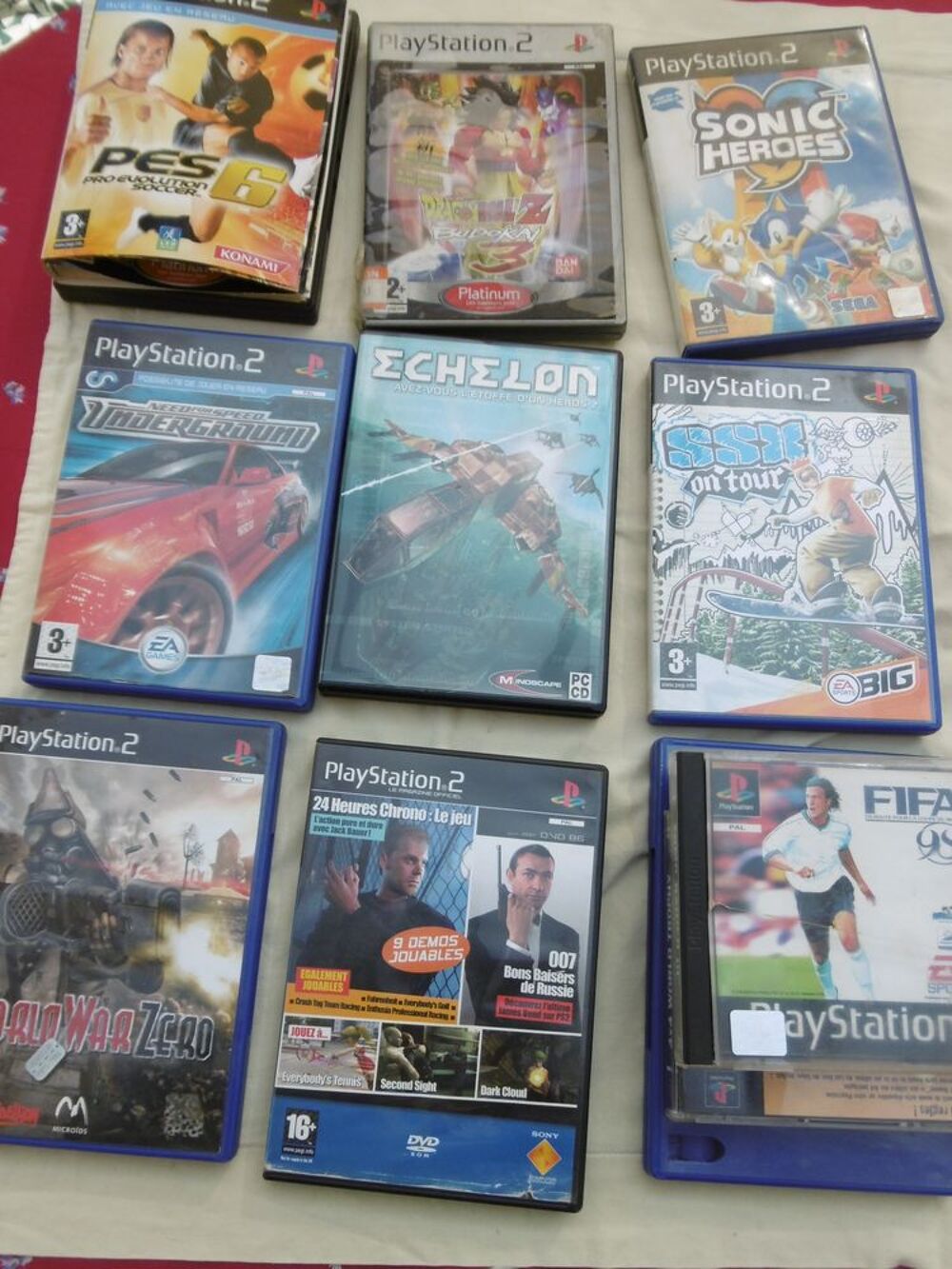 Jeux pour play station + cd neufs Consoles et jeux vidéos